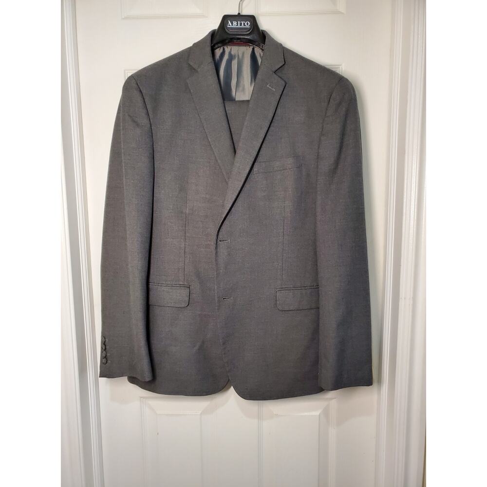 Alfani Slim Fit Suit Gray | 34x32 Pants | Men’s Blazer & Trousers Set Macy’s